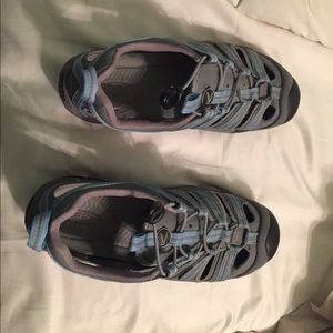 Keen water and hiking shoes